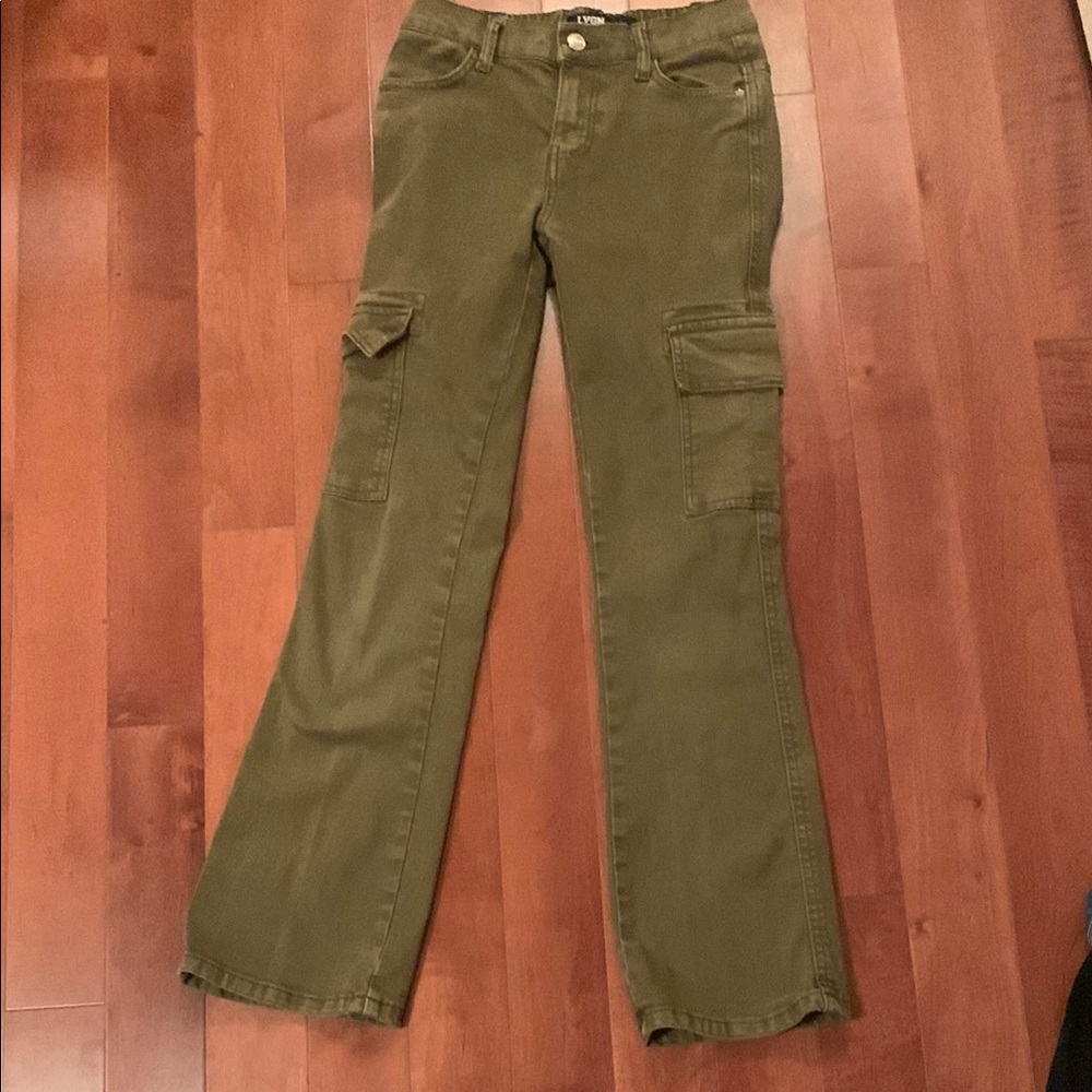 Olive Green Cargo Pants